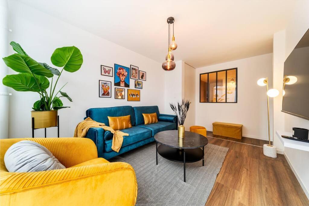 Apartamento Le Cocon Retro-Chic A La Capitale Saint-Denis Exterior foto