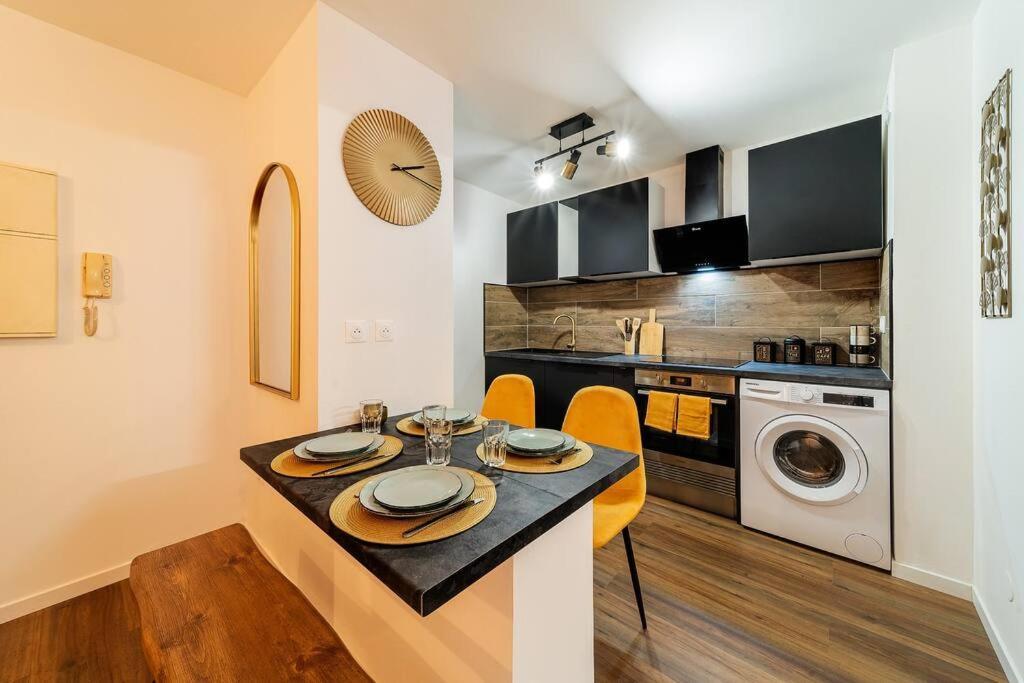 Apartamento Le Cocon Retro-Chic A La Capitale Saint-Denis Exterior foto