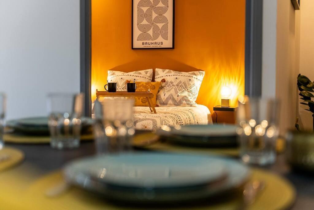 Apartamento Le Cocon Retro-Chic A La Capitale Saint-Denis Exterior foto